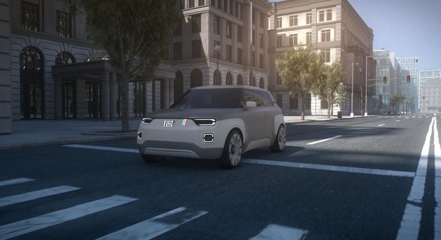  Fiat Concept Centoventi 2019 года  (фото 2 из 15)